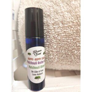 Patchouli Essential Oil Roller Ball – Handmade Aromatherapy Scent,